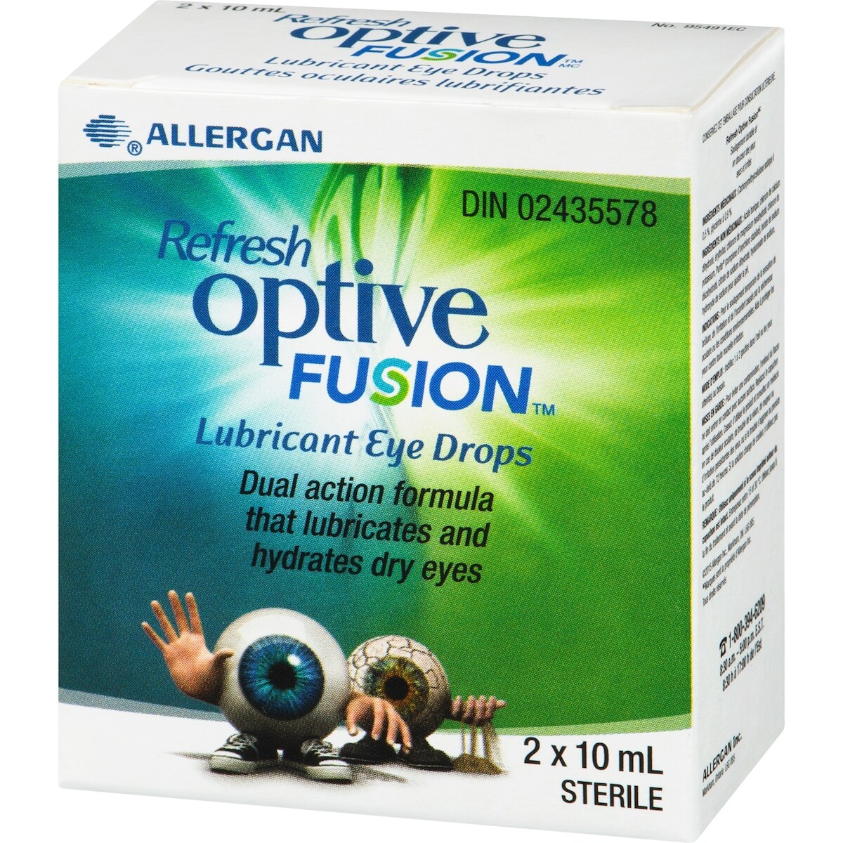 REFRESH OPTIVE FUSION Solution Ophtalmique