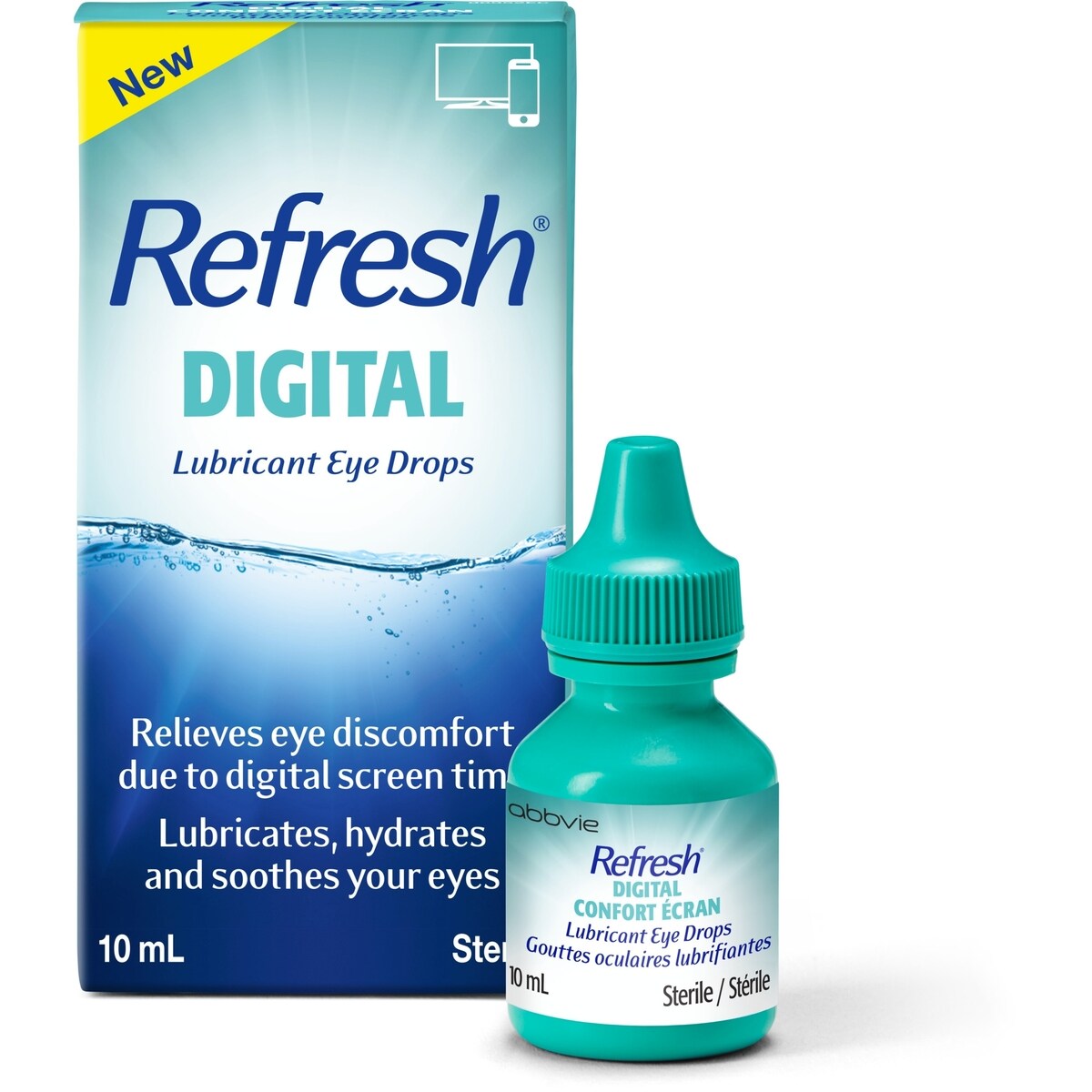 Refresh Confort Écran Gouttes Oculaires Lubrifiantes