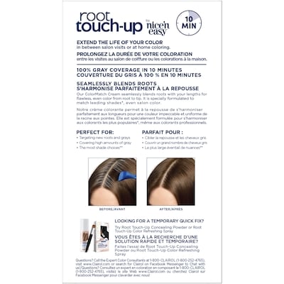 Root Touch-Up Permanent Root Color, Covers Gray, Instant Natural Looking Color 2