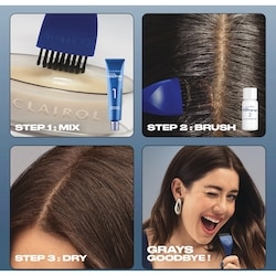 Root Touch-Up Permanent Root Color, Covers Gray, Instant Natural Looking Color 4
