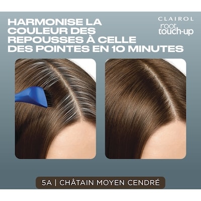 Coloration permanente Root Touch-Up, Couvre le gris, Couleur d'aspect naturel supérieur 2