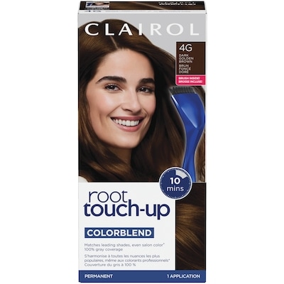 Root Touch-Up Permanent Root Color, Covers Gray, Instant Natural Looking Color