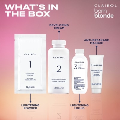 Born Blonde Home Bleach Kit 3