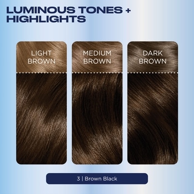 Nice'N Easy Permanent Hair Dye, Superior Natural Looking Colour 3