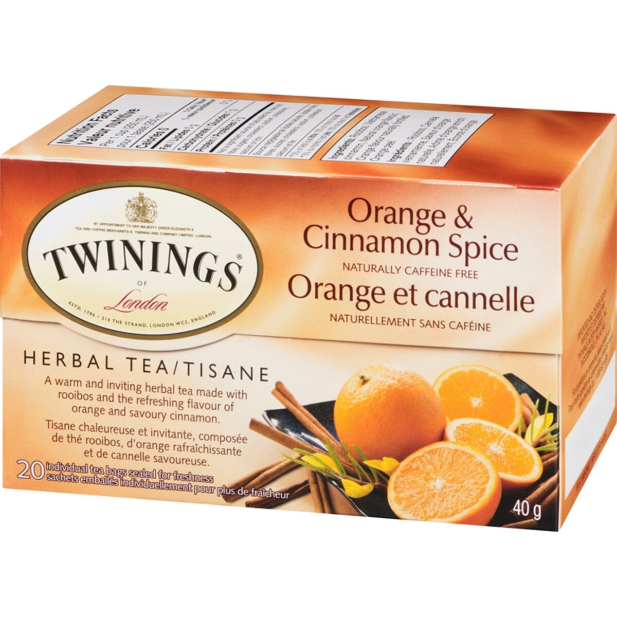 Thé épicé orange et cannelle