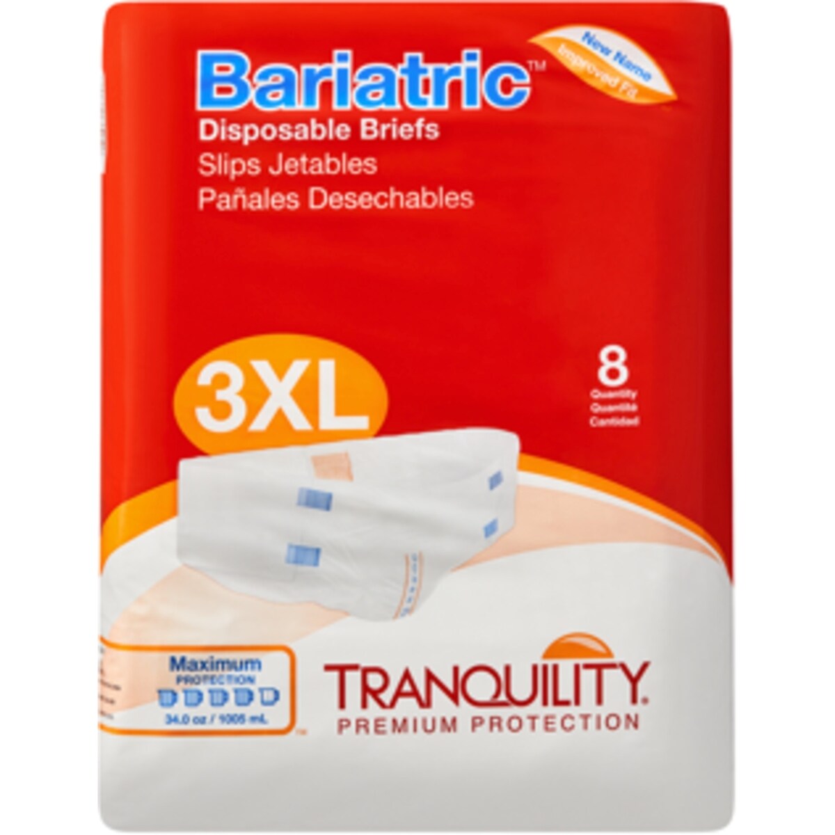 Culottes perméables à l’air pour les besoins bariatriques, SlimLine,  3TG