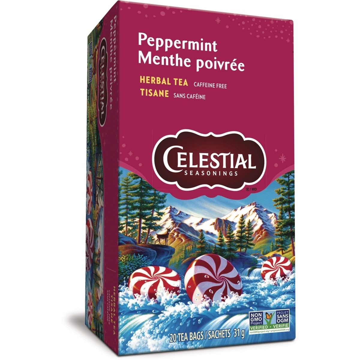 Tisane à la menthe poivrée