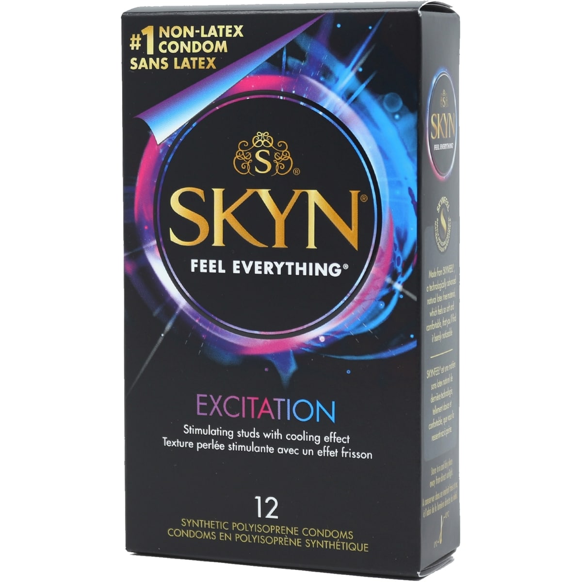 Skyn SKYN® Excitation 12 Count Non Latex Lubricated Condoms 12 Count