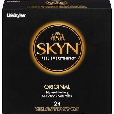 É Original 24 Condoms LubrifiéS Sans Latex Naturel