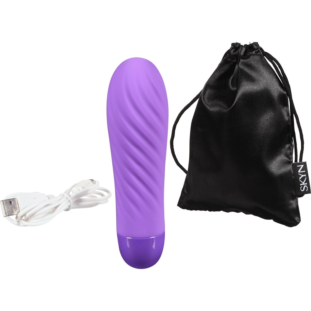 Skyn Shiver Personal Vibrator - Quiet, Discreet, Premium Ribbed Bullet  Massager - Water Resistant, Rechargeable And Latex-Free, 7 Vibrating Speeds  | Shoppers Drug Mart