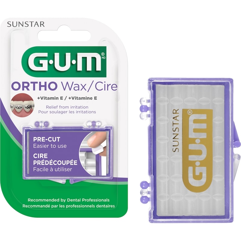Cire Orthodontique Ortho – 10 Parfums, Pour Apaiser Les Irritations Des Bagues