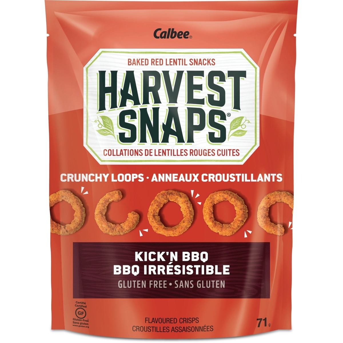 Harvest Snaps - Crunchy Loops - Kick'n BBQ