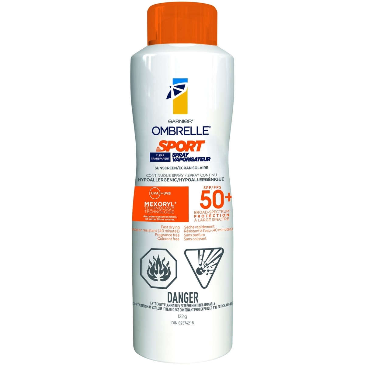 Vaporisateur écran solaire Sport SPF 50+