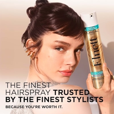 Extra Strong Hold Hairspray, Elnett Satin Unscented 2