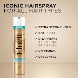 Extra Strong Hold Hairspray, Elnett Satin Unscented 3