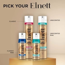 Extra Strong Hold Hairspray, Elnett Satin Unscented 7