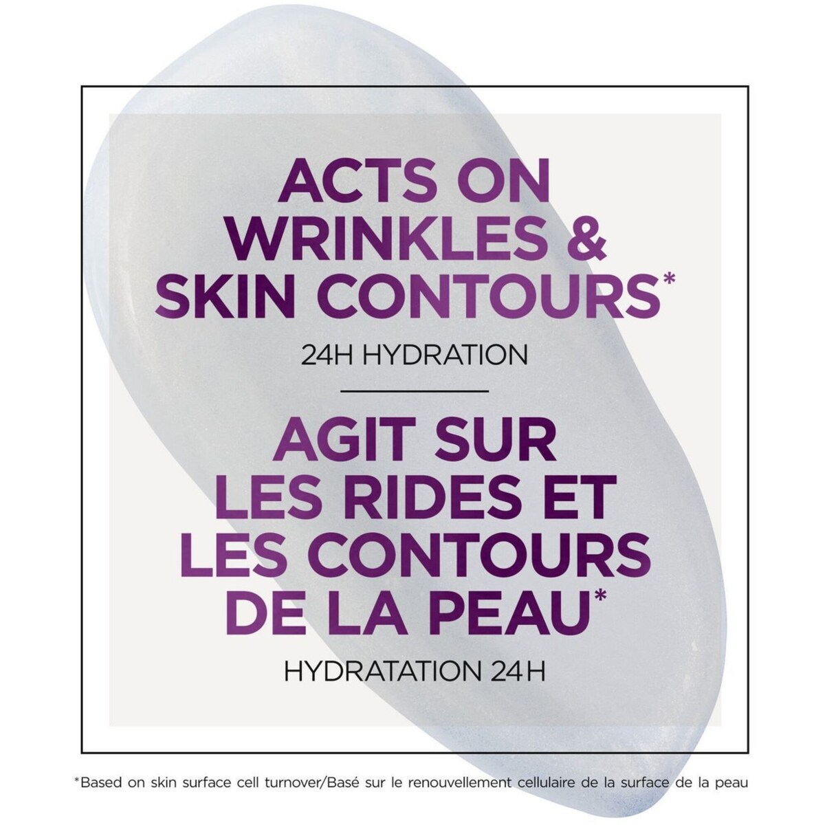 Crème hydratante anti-âge 55+ avec calcium, Wrinkle Expert