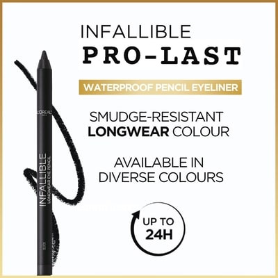 Infallible Pro-Last Waterproof Pencil Eyeliner 3
