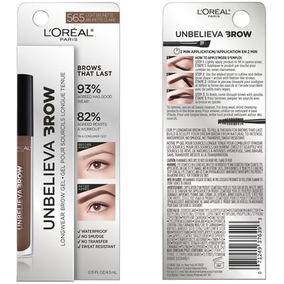 Unbelievabrow Longwear waterproof brow gel Brow 7