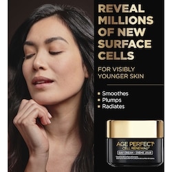 L'Oréal Paris Crème Hydratante de Jour, Age Perfect Cell Renewal, avec complexe réparateur antioxydant, Réduit l'apparence des rides, pour une peau plus ferme, éclatante et d'apparence plus jeune, 48 ml 2