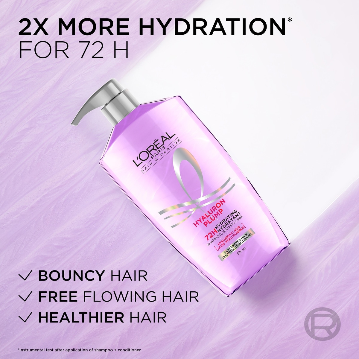 Hyaluron Plump Hydrating Shampoo, 828 ml