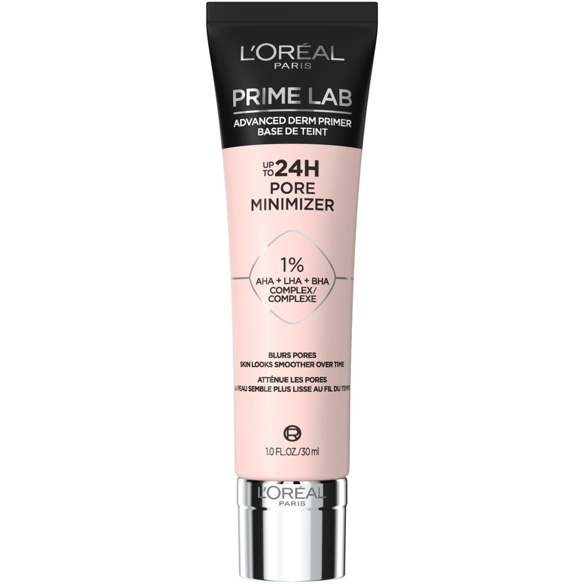 L'Oréal Paris Prime Lab 24H Pore Minimizer Primer with 1% AHA, LHA and BHA Complex 30 mL