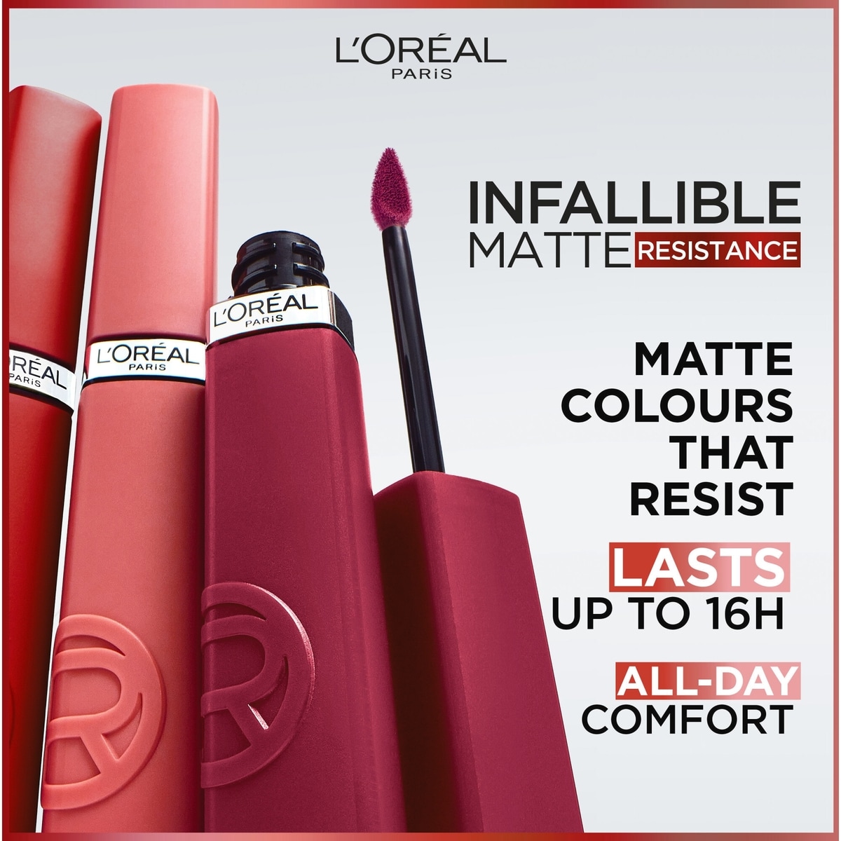 Infallible Matte Resistance Liquid LipStick, Longwear Finish