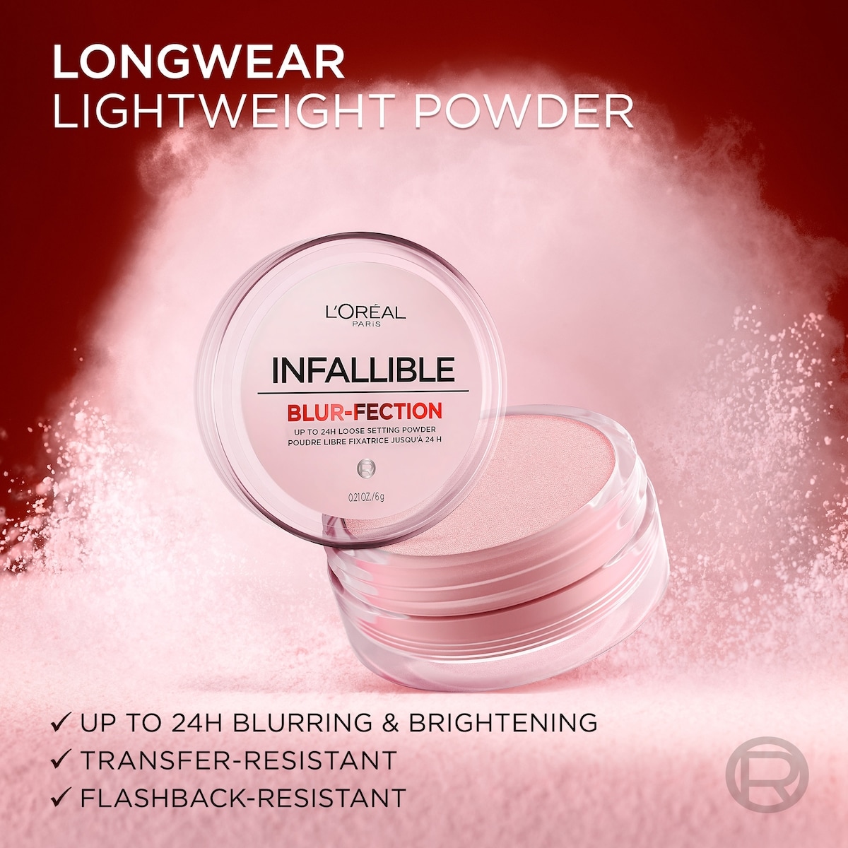 Loose Setting Powder Infallible Blur-Fection