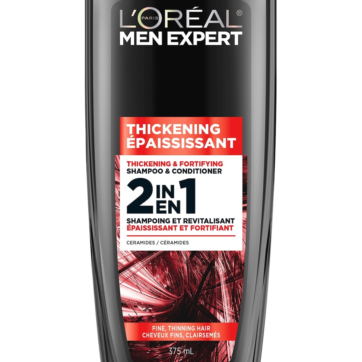 Men Expert Epaississant 2-en-1 Shampoing