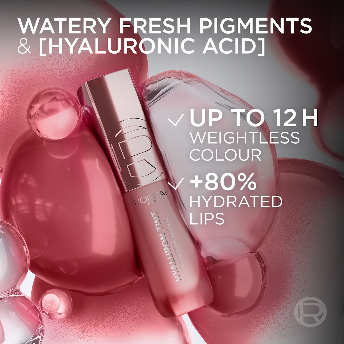 Hyaluron Tint Lip Stain Serum Lipstick