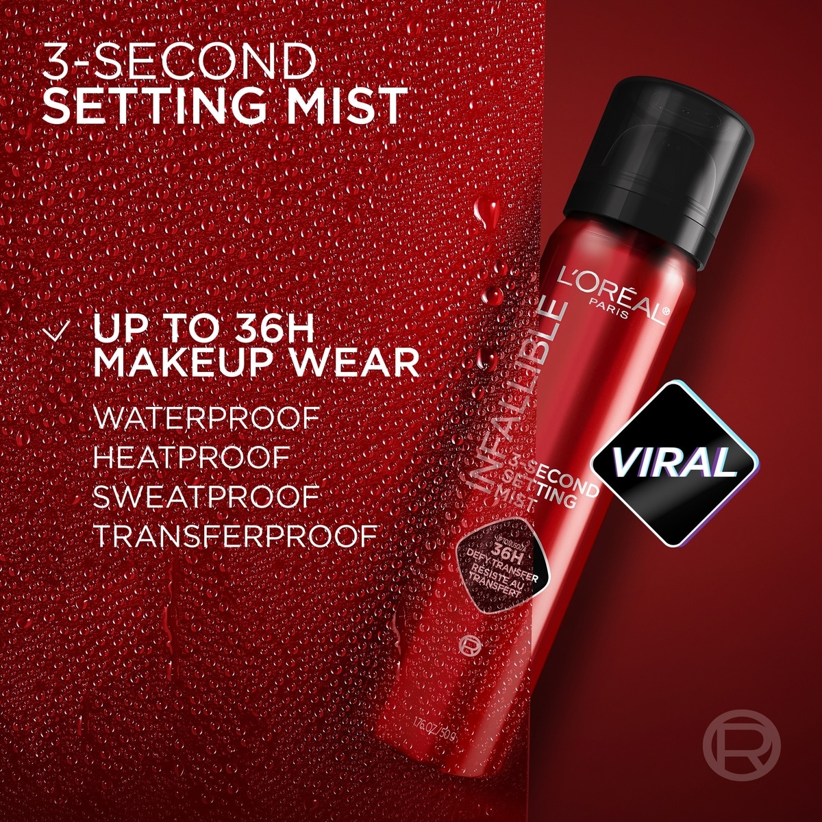 Infallible 3 Second-Setting Mist Jumbo