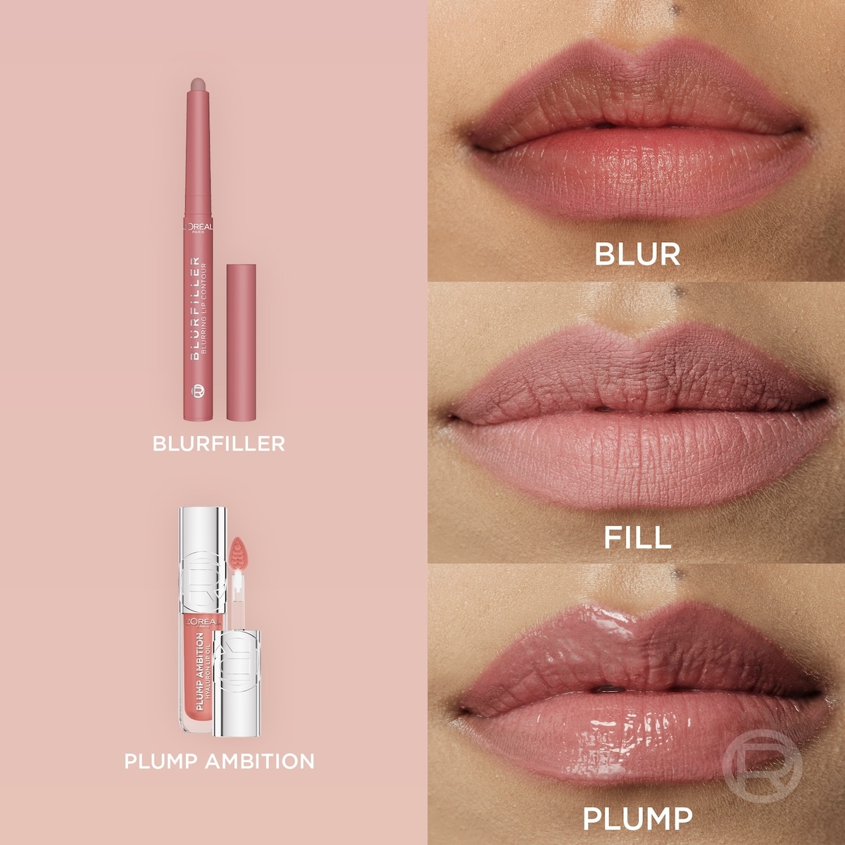 Blurfiller Lip Liner  Blurring Contour