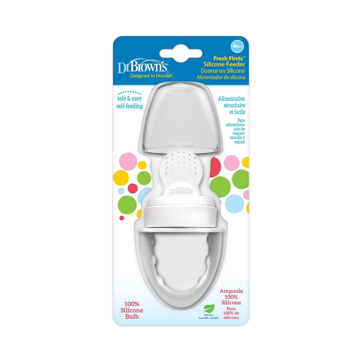 Mangeoire en silicone, grise, 1pk