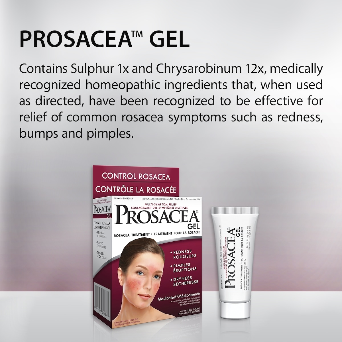 Gel Traitement pour la Rosacée
