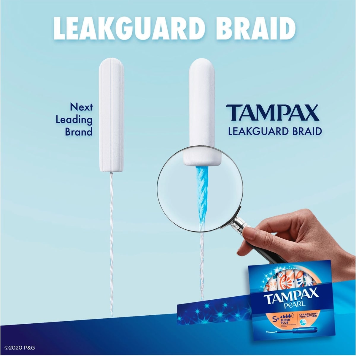 Tampons Pearl, degré d’absorption Super Plus, 18 tampons