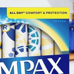 Pocket Pearl Tampons, with LeakGuard Braid, Regular Absorbency, Unscented 6