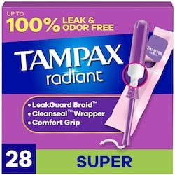 Radiant Tampons Super Absorbency, Unscented 1