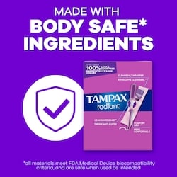 Radiant Tampons Super Absorbency, Unscented 6