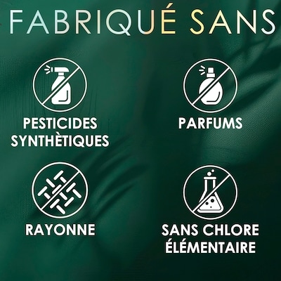 Tampons, fabriqués à partir de coton biologique, degré d’absorption régulier/super/super plus, emballage multiple, sans pesticides synthétiques, rayonne ni parfums, 25&nbsp;U 3