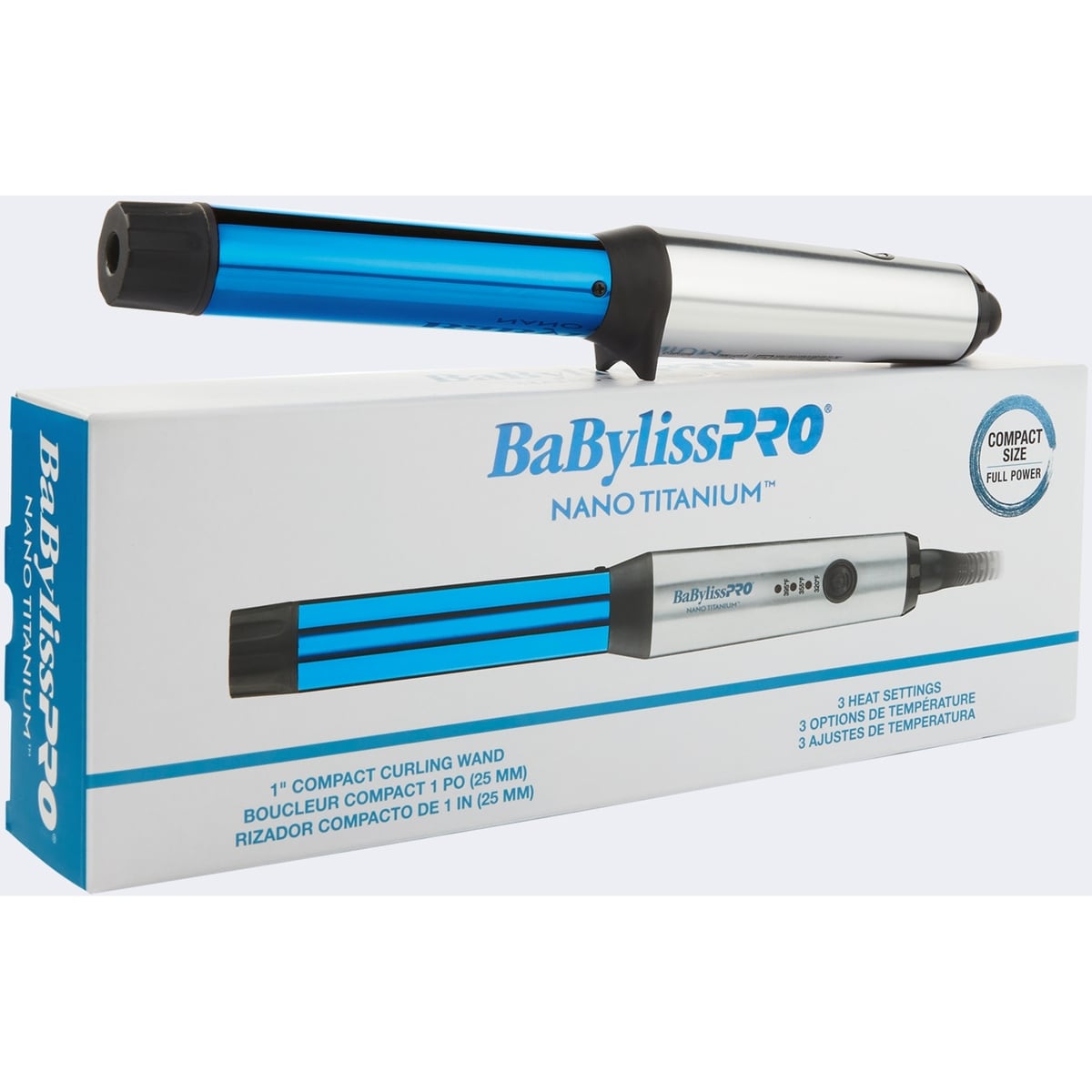 BaBylissPRO® Nano Titanium™ 1-1/4" Curling Iron