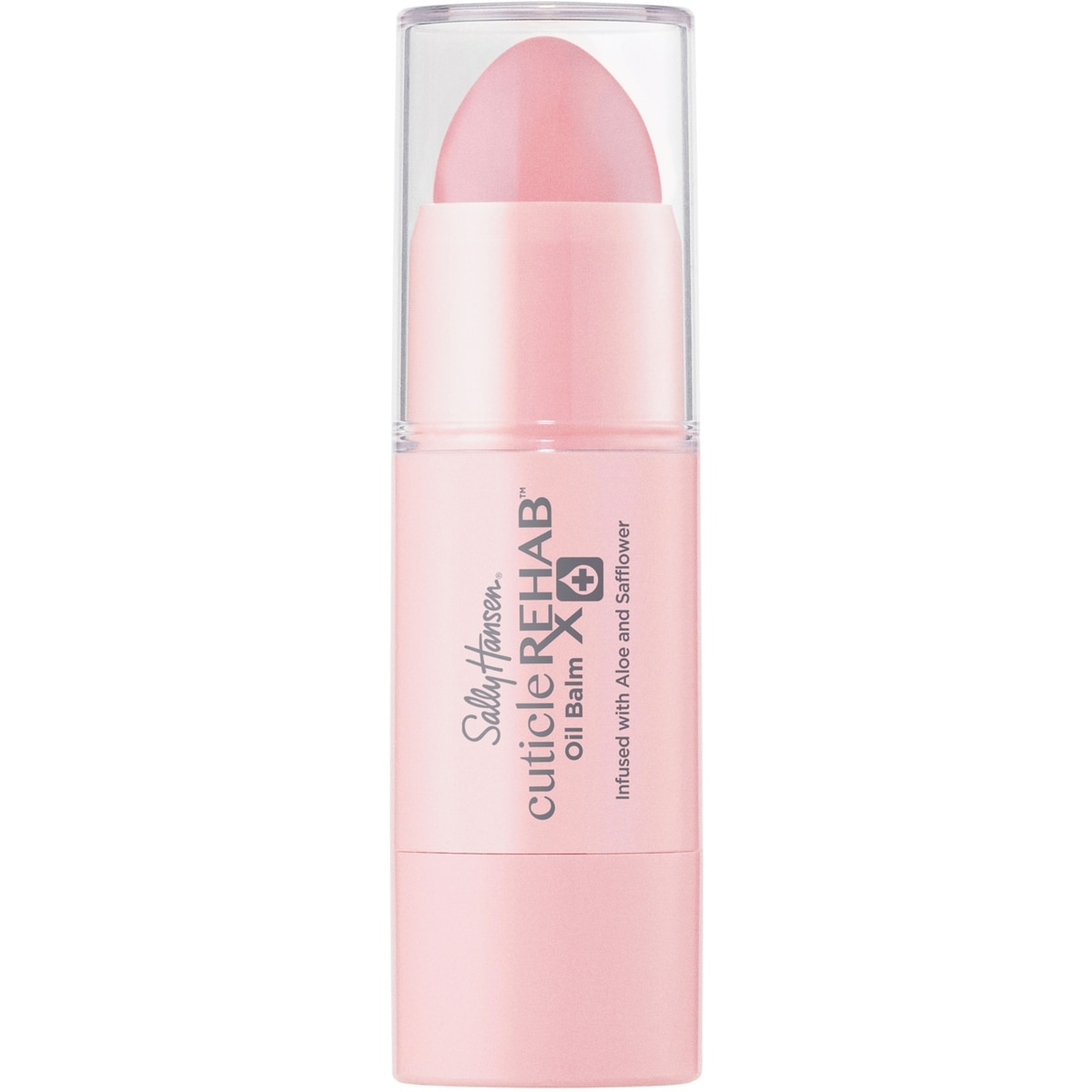 Sally Hansen Cuticle Rehab Oil Balm, infused with Aloe, Safflower Oil and Vitamin E Oil, multi-purpose solid oil, retores cuticles 0.197 EA