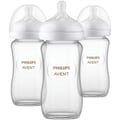 Avent Biberon en verre naturel Philips Avent avec tétine Natural Response, 3pk, SCY913/03