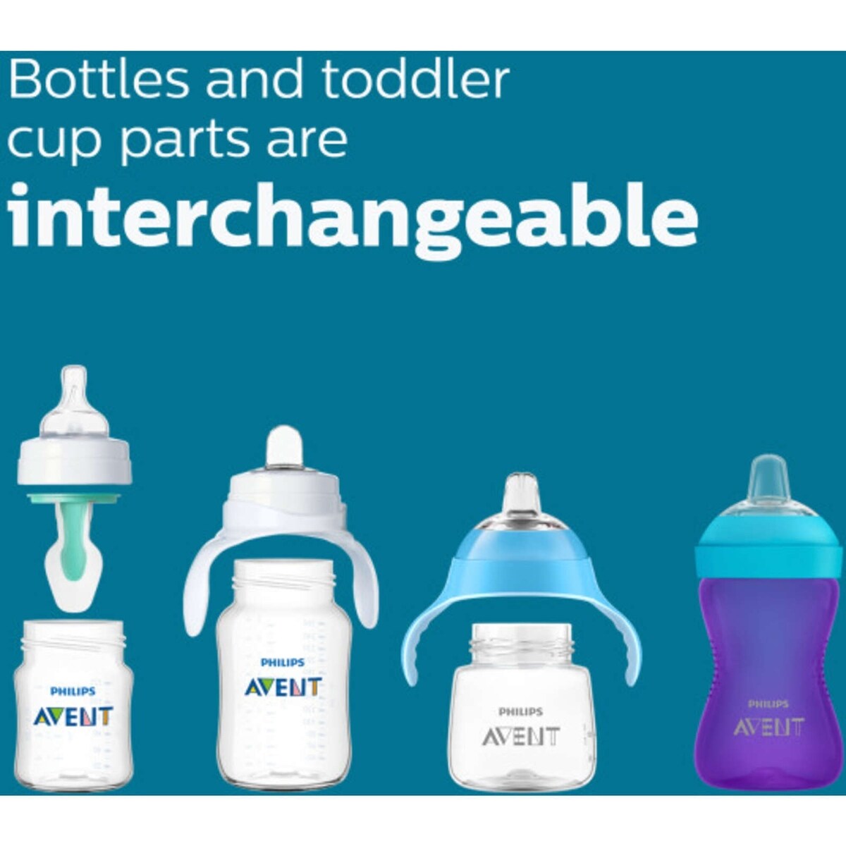 Biberon anticoliques Philips Avent avec système de ventilation AirFree, 4 oz, emb. de 1, SCY701/01