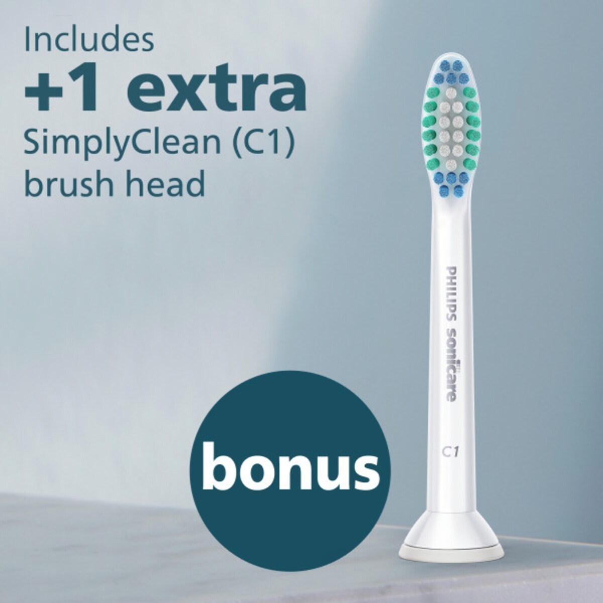 Sonicare 1300 Power Toothbrush, White Grey, HX3642/02