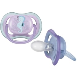 Ultra Air Pacifier 6-18m, puffer fish / sea horse, SCF085/61 3
