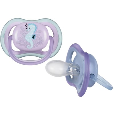 Ultra Air Pacifier 6-18m, puffer fish / sea horse, SCF085/61 3