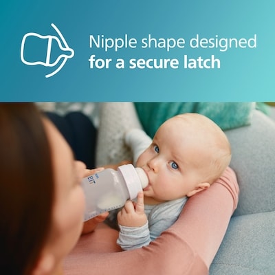 Anti-colic Baby Bottle Flow 3 Nipple, 4pk, 3m+ 7