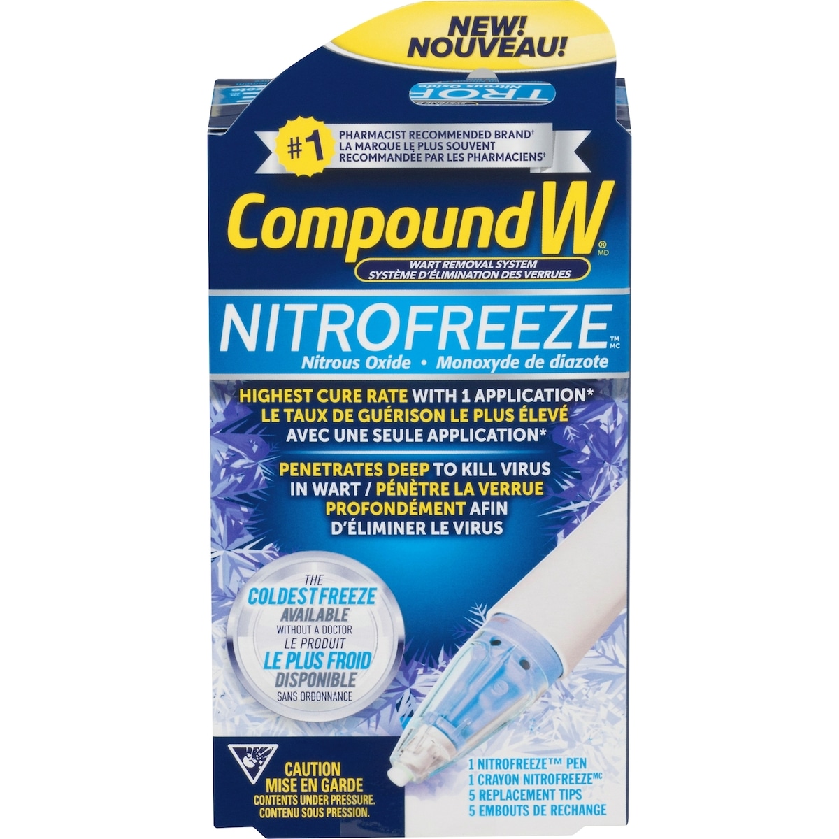 Compound W Compound W NitroFreeze 6 ea