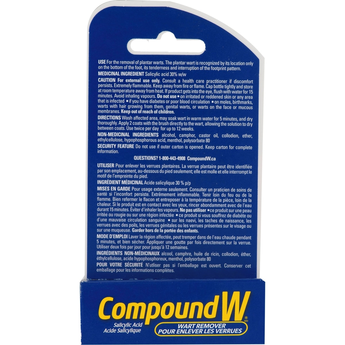 Compound W Pour Enlever Les Verrues Puissance Maximum Liquide