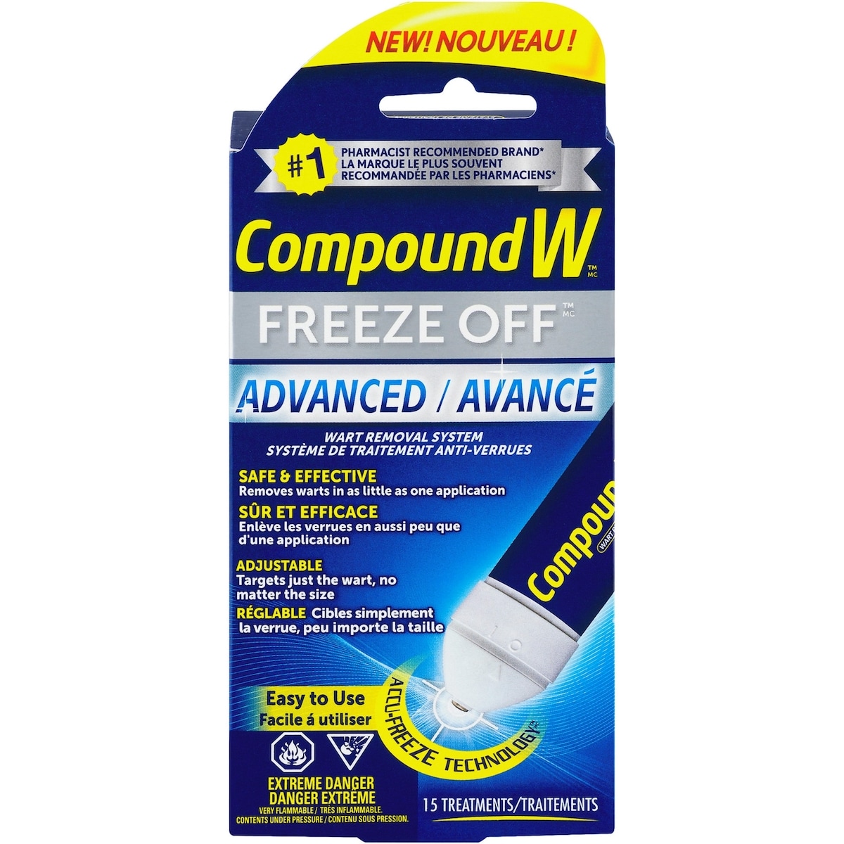 Compound W Compound W Freeze Off Advanced 15 ea